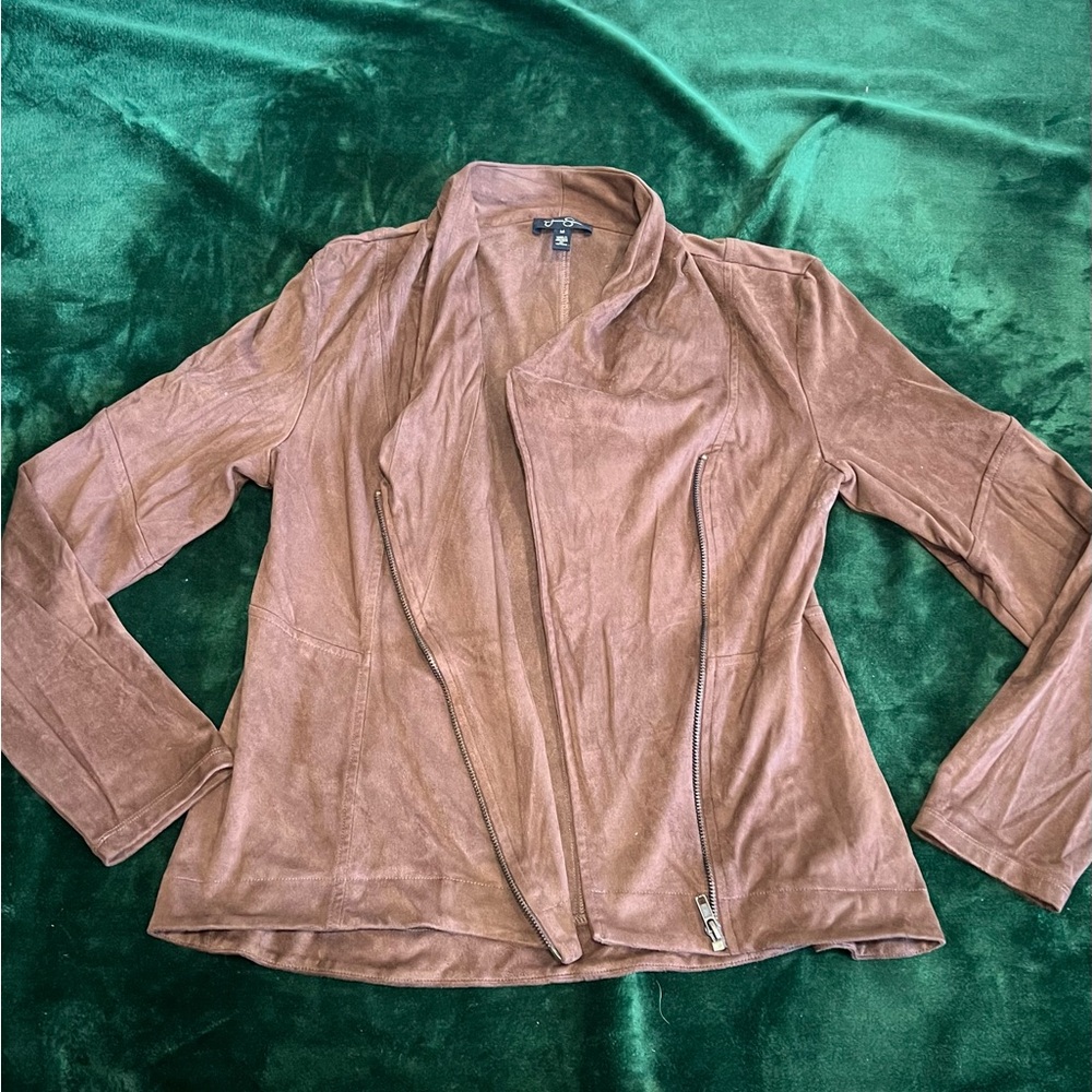 Jessica Simpson Suede Brown Jacket